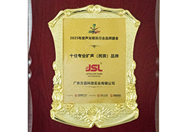 2025年十佳專業(yè)擴(kuò)聲（民族）品牌